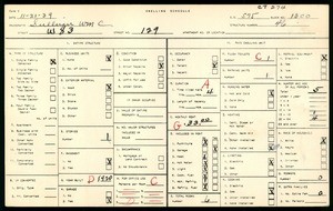 WPA household census for 129 West 83rd Street, Los Angeles County