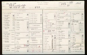 WPA household census for 443 W 103RD STREET, Los Angeles