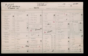 WPA household census for 3272 FLOWER ST, Lynwood, Los Angeles County