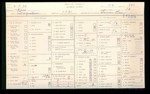 WPA household census for 1231 INGRAHAM ST, Los Angeles