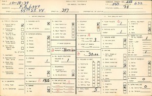 WPA household census for 347 WEST 55TH STREET, Los Angeles County