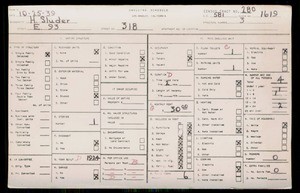 WPA household census for 318 E 93RD STREET, Los Angeles County