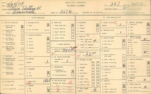 WPA household census for 3516 BESWICK STREET, Los Angeles