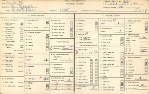 WPA household census for 1145 E 40TH PLACE, Los Angeles County