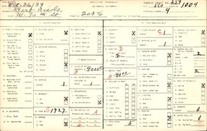 WPA household census for 2056 W 70TH ST, Los Angeles County