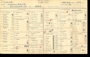 WPA household census for 1543 ARMACOST AVE, Los Angeles