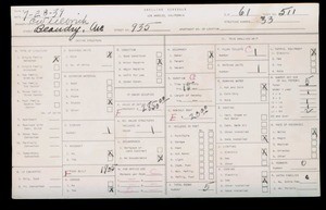 WPA household census for 935 BEAUDRY AVENUE, Los Angeles