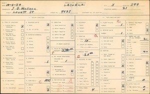 WPA household census for 4437 LOVETT ST, Los Angeles County