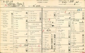 WPA household census for 25400 SOUTH VERMONT AVE, Los Angeles County