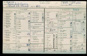 WPA household census for 637 W 52ND PL, Los Angeles County
