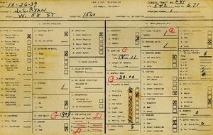 WPA household census for 1560 W 58TH, Los Angeles