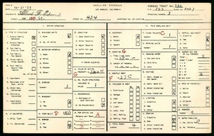 WPA household census for 424 WEST 109TH STREET, Los Angeles County