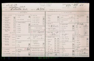 WPA household census for 16705 ESTRELLA AVE, Los Angeles County