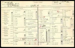 WPA household census for 172 1/2 W 37TH PLACE, Los Angeles County