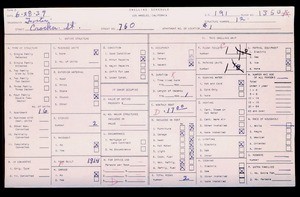 WPA household census for 750 CROCKER, Los Angeles