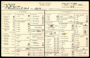 WPA household census for 3610 WESTWOOD BLVD, Los Angeles County