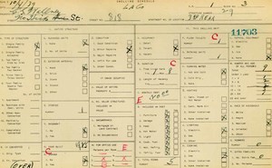 WPA household census for 818 N HICKS