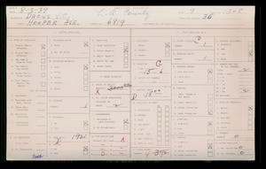 WPA household census for 6819 HOOPER AVE, Los Angeles County