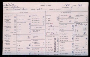 WPA household census for 727 GARLAND AVENUE, Los Angeles