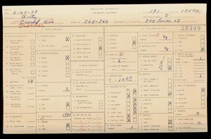 WPA household census for 762 CROCKER, Los Angeles