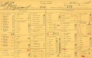 WPA household census for 946 S FIGUEROA, Los Angeles