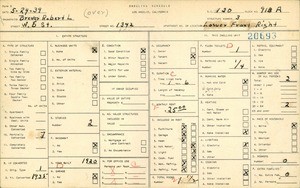 WPA household census for 1342 W 5TH ST, Los Angeles