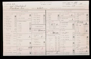 WPA household census for 2560 PURDUE, Los Angeles County