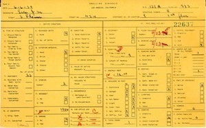 WPA household census for 434 S FLOWER, Los Angeles