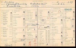 WPA household census for 1322 FRASER AVE, Los Angeles County