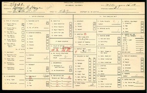 WPA household census for 439 EAST 16TH STREET, Los Angeles