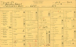 WPA household census for 625 WILSHIRE BLVD, Los Angeles
