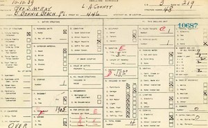 WPA household census for 446 S BONNIE BEACH