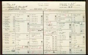 WPA household census for 4040 HALLDALE AVENUE, Los Angeles County
