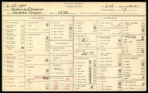 WPA household census for 1390 NEWTON ST, Los Angeles