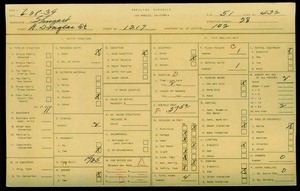 WPA household census for 1217 DOUGLAS, Los Angeles