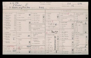 WPA household census for 206 S BURLINGTON AVE, Los Angeles