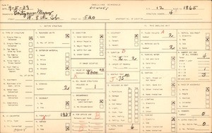 WPA household census for 520 West 8th Street, Los Angeles County