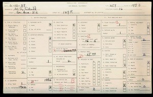 WPA household census for 129 S AVENUE 22, Los Angeles