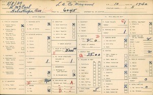 WPA household census for 6045 HELIOTROPE CIRCLE, Los Angeles County