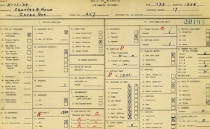 WPA household census for 657 CERES, Los Angeles
