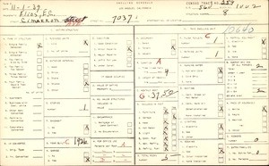 WPA household census for 7037 CIMARRON AVE, Los Angeles County