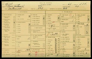WPA household census for 808 CENTENNIAL, Los Angeles