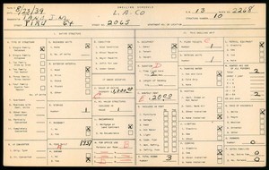 WPA household census for 2065 PIRU ST, Los Angeles County