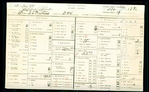 WPA household census for 344 E 85TH STREET, Los Angeles County