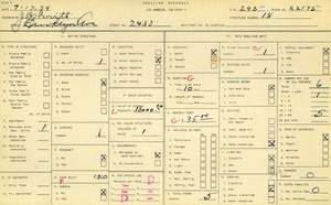 WPA household census for 2433 E BROOKLYN AVE, Los Angeles