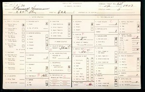 WPA household census for 822 E 84TH PLACE, Los Angeles County