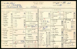 WPA household census for 10761 CHARNOOK RD, Los Angeles County
