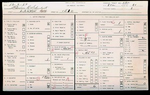 WPA household census for 1510 LAKME AVE, Los Angeles County