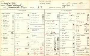 WPA household census for 617 CORONADO TERR, Los Angeles