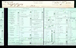 WPA household census for 323 W D ST, Los Angeles County